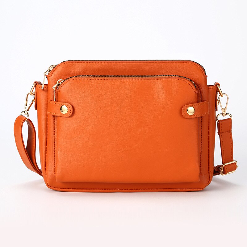 Seul Bolsa Feminina Multifuncional Porta Cartões - Marrom