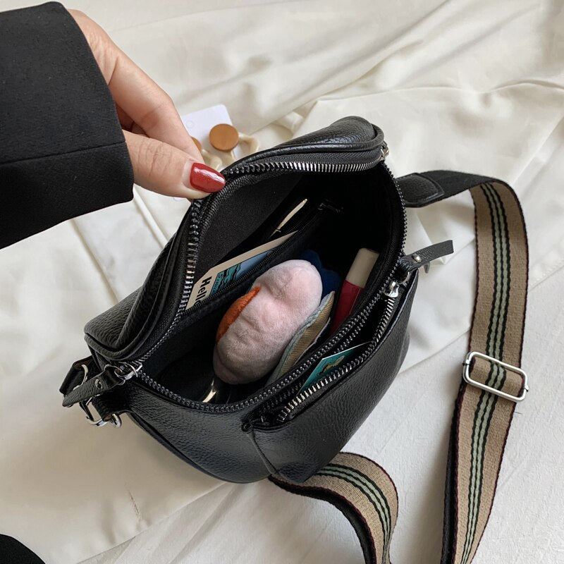 Cairo Bolsa de Ombro Ajustável preta