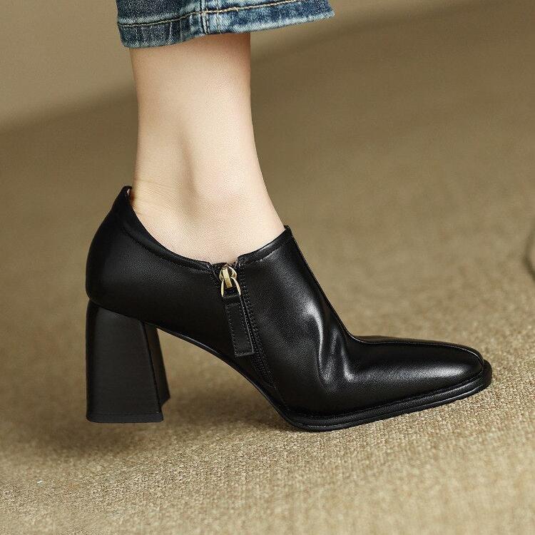 Sapato Scarpin Sapato Preto Fechado Feminino Scarpin Feminino - Main Image